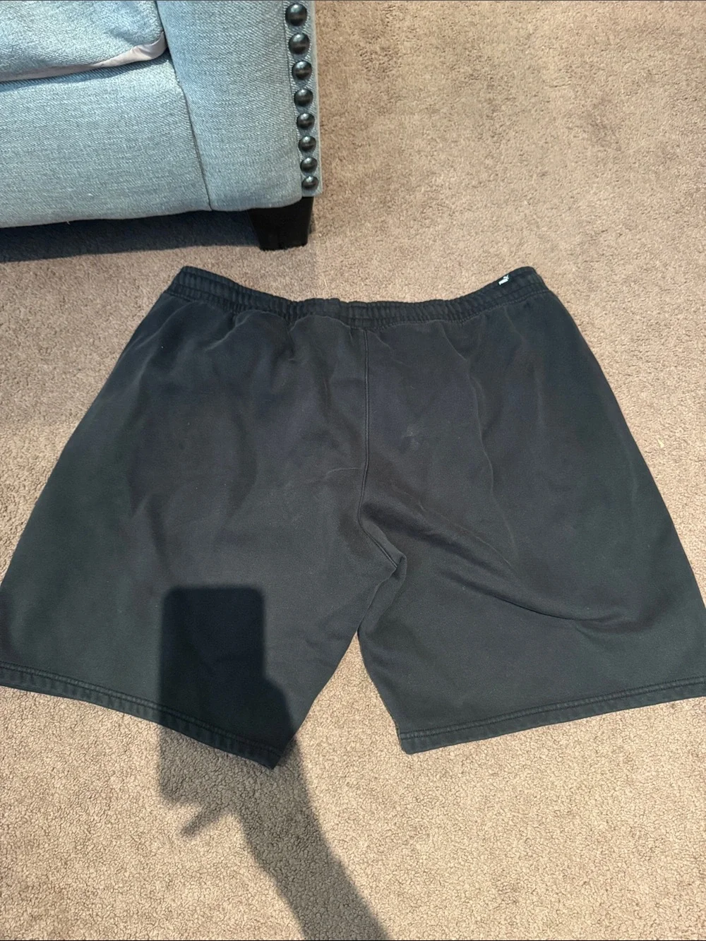 Puma Black Men's Athletic Drawstring Shorts